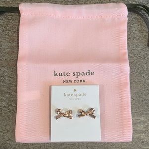 New Kate Spade Bow Studs